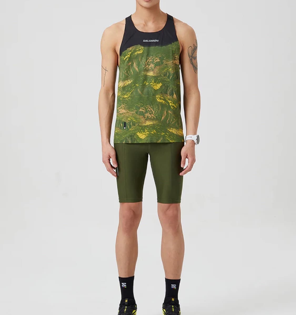 살로몬 에어로 서큘 러닝 싱글렛 XL 상품이미지7