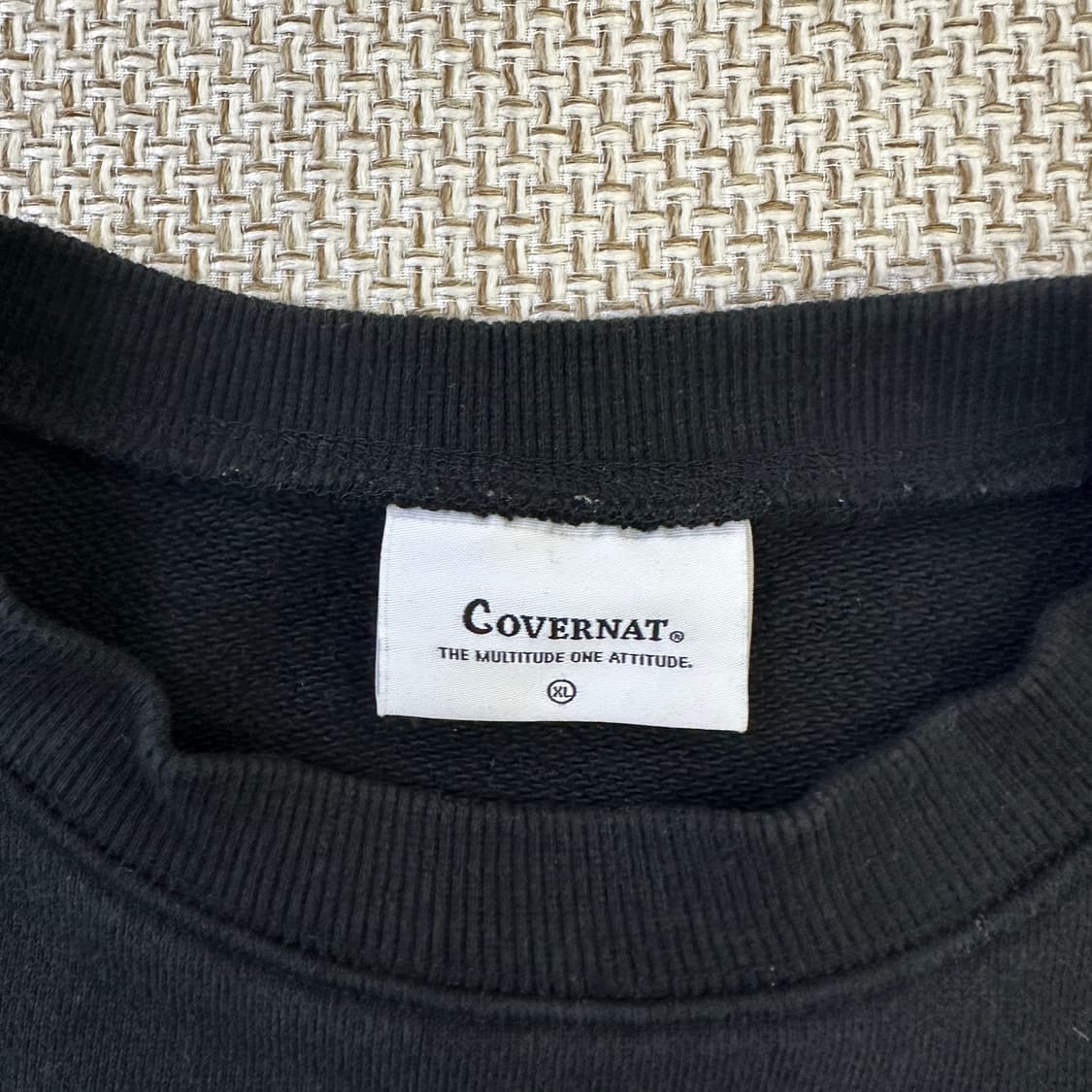 XL 커버낫 맨투맨 C로고 긴팔티 0316D 상품이미지2