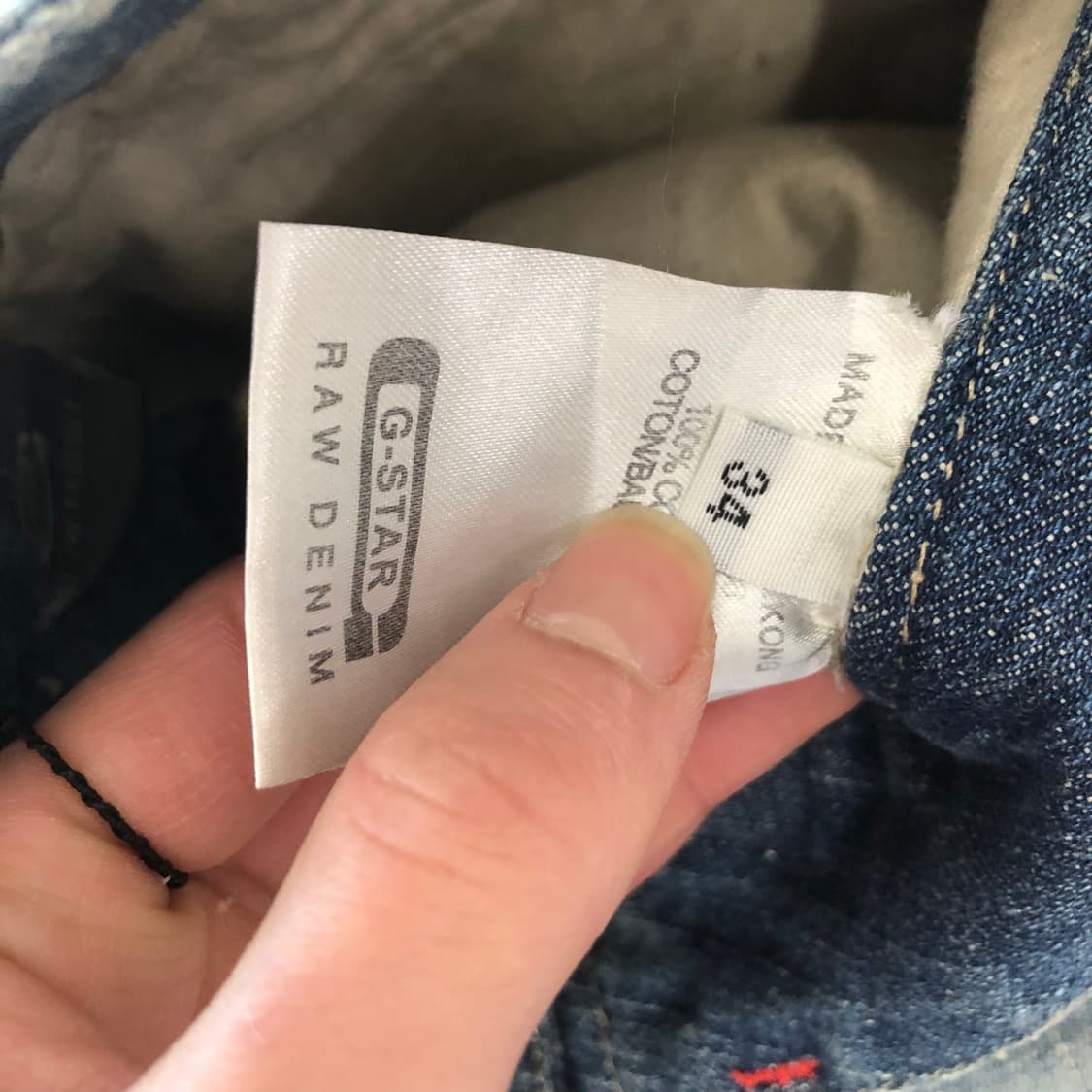 지스타로우 데님팬츠 상품이미지8