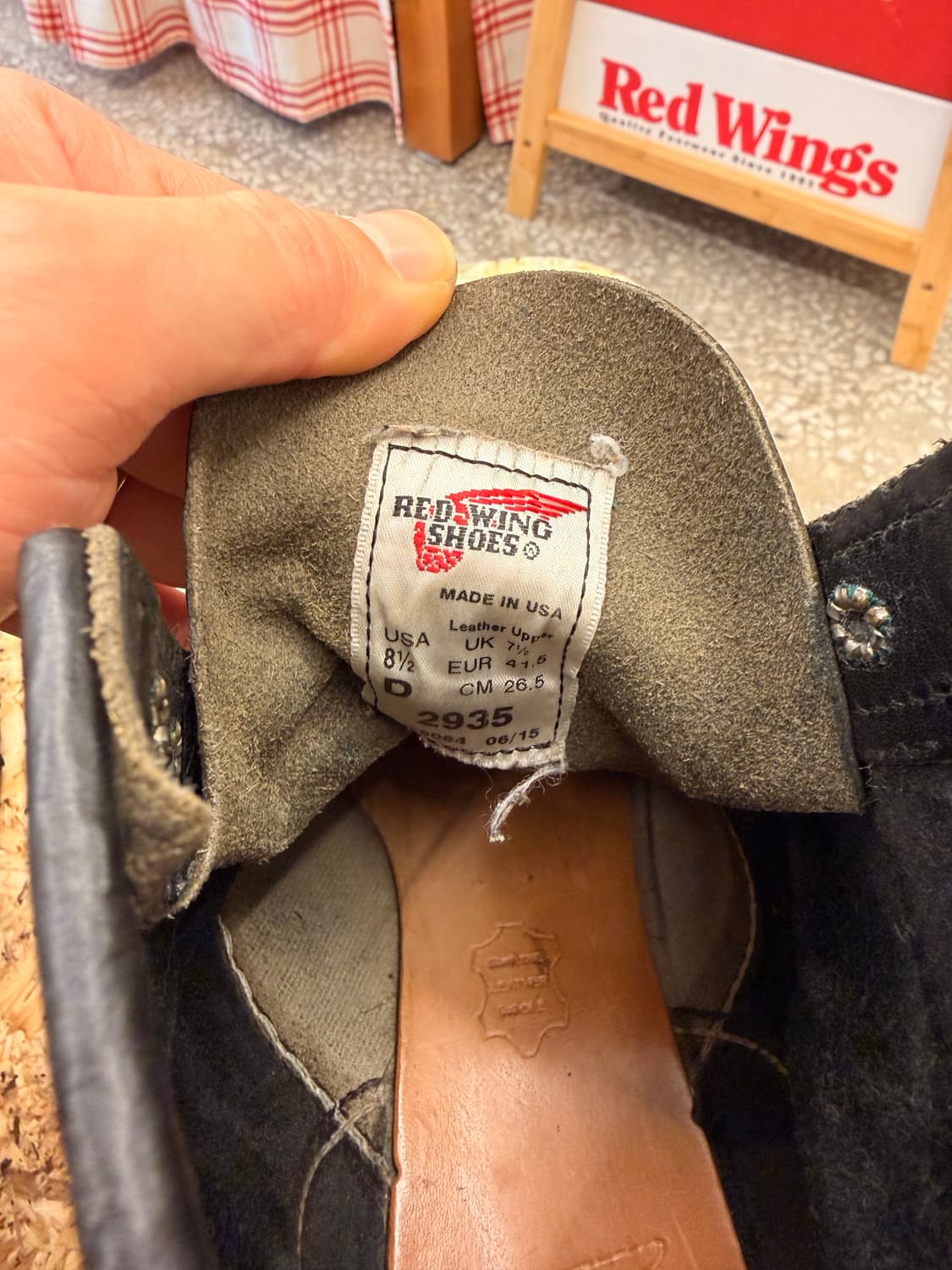 레드윙 라인맨 2935 8.5D 상품이미지5