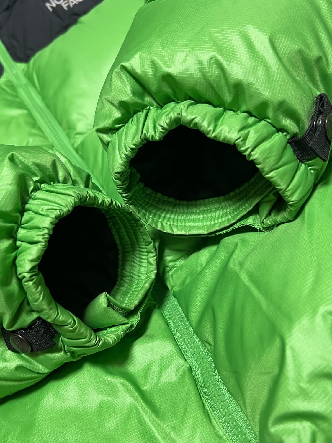 노스페이스 눕시 700 그린/블랙 100사이즈 상품이미지4