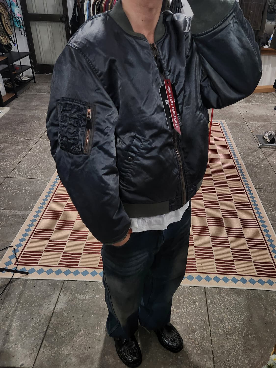 디스이즈네버댓 x 알파인더스트리 MA-1 (L) 상품이미지4