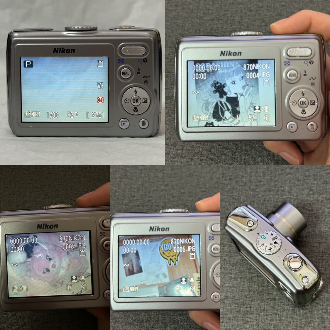 희귀 누가영디카 니콘 쿨픽스 P4(P3) 박스셋 nikon coolpix 상품이미지8