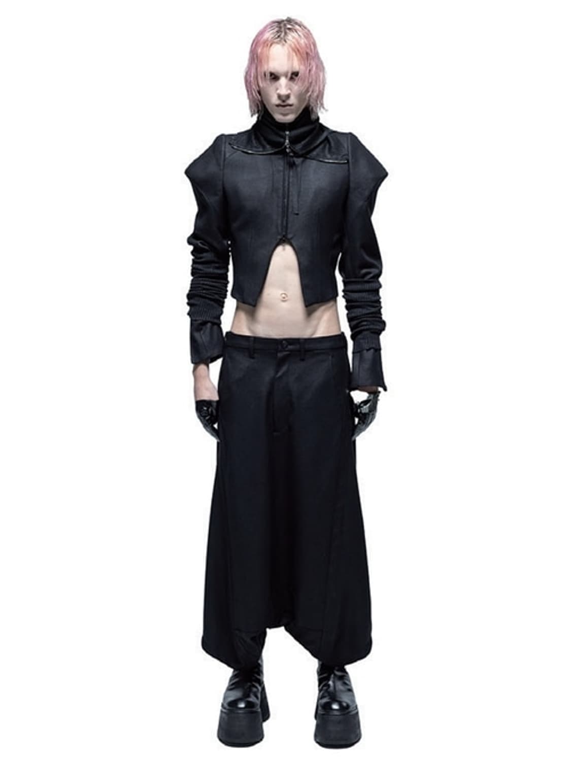 새상품 율리우스 울 레이온 벌룬 트라우저 2/3사이즈 상품이미지3