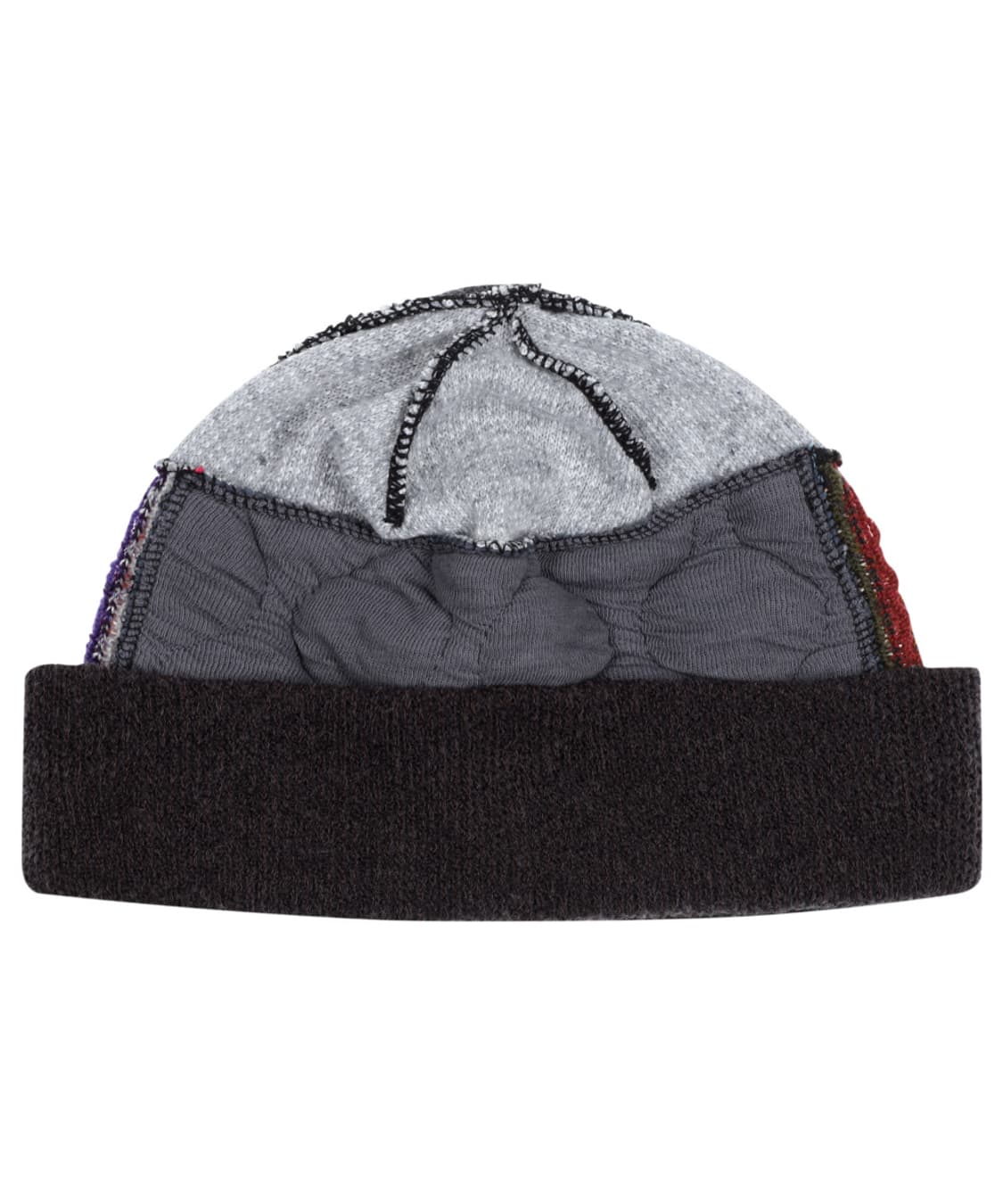 코이세이오 패치워크 비니 브라운 상품이미지2