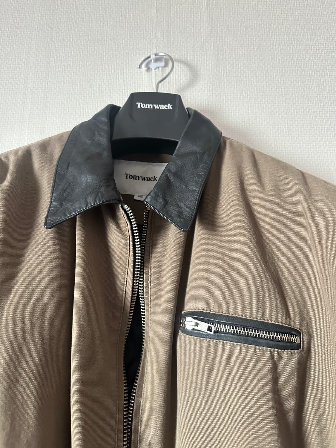 토니웩 레더 워크자켓 판매합니다 상품이미지2