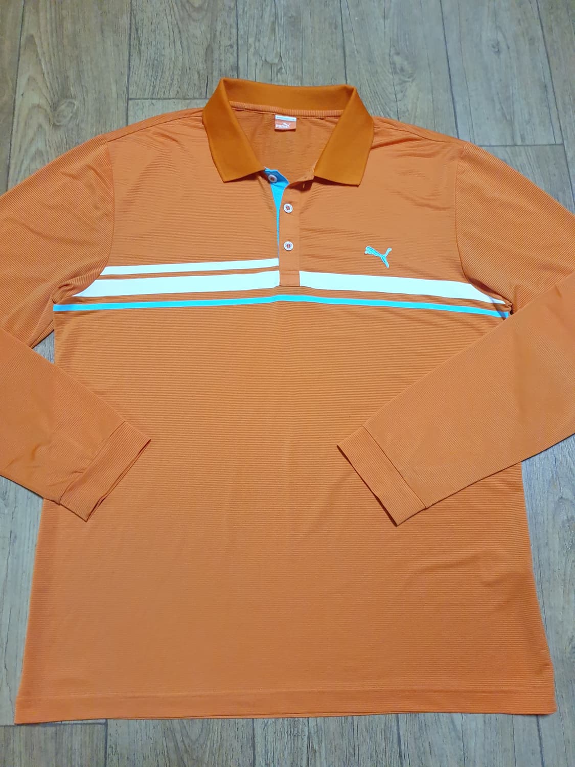 1144 푸마 긴팔 카라티 105 사이즈입니다 상품이미지2