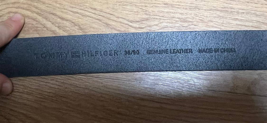 타미힐피거 남자 통가죽벨트 허리띠 캐주얼 새상품 34-38 상품이미지7