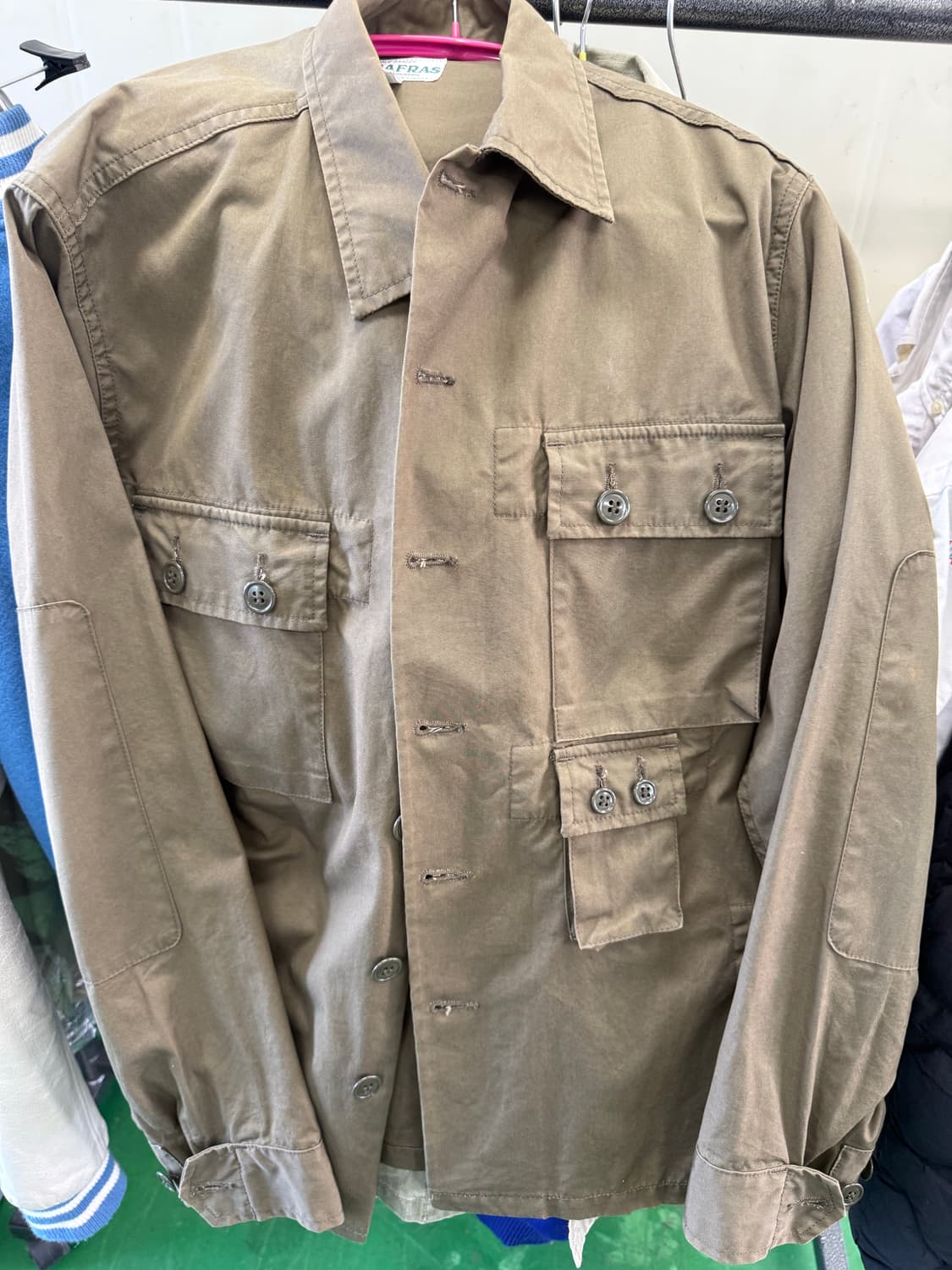 SASSAFRAS G.D.U JACKET - OLIVE 사사플라스 자켓  상품이미지2
