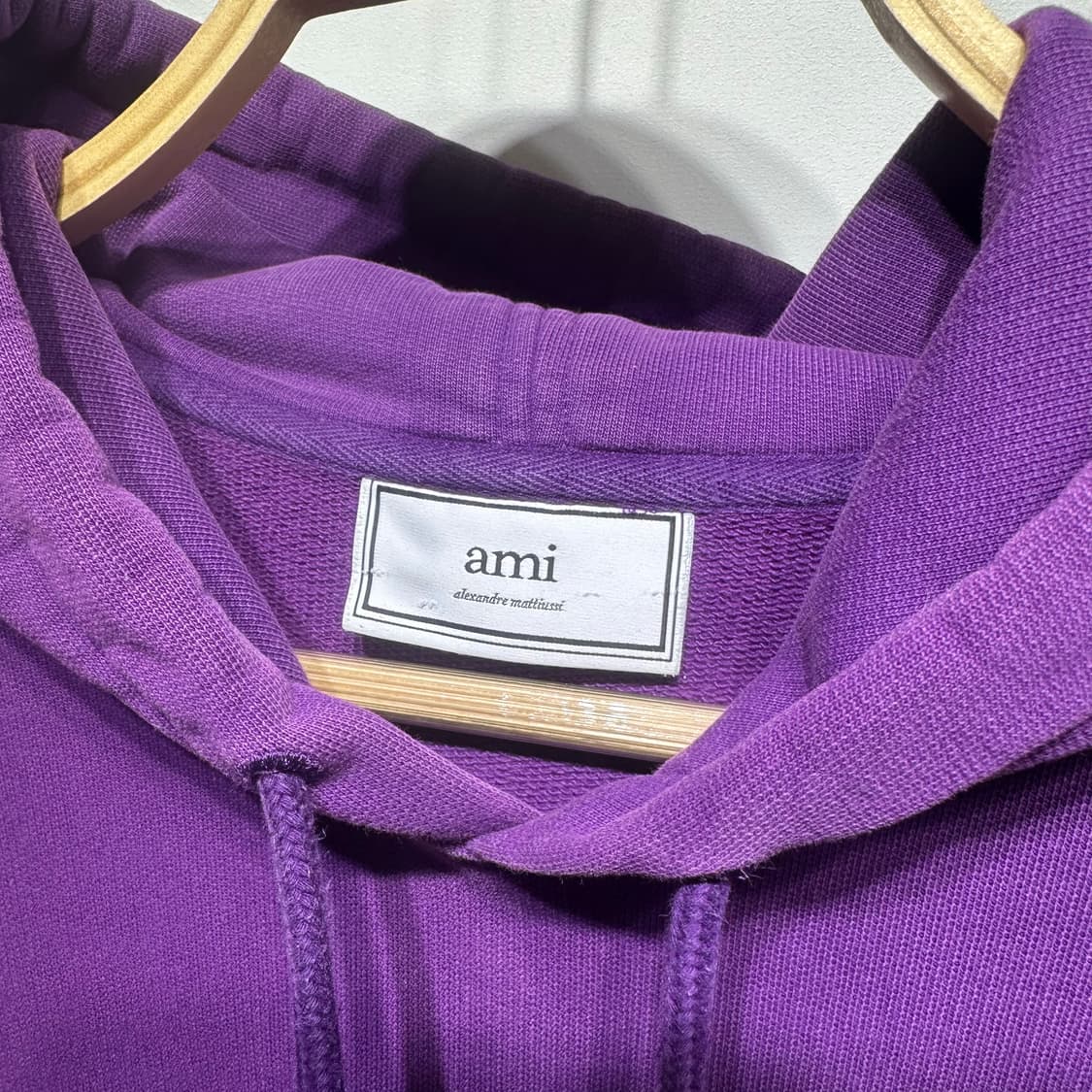 아미 스몰로고 후드 판매합니다 상품이미지5