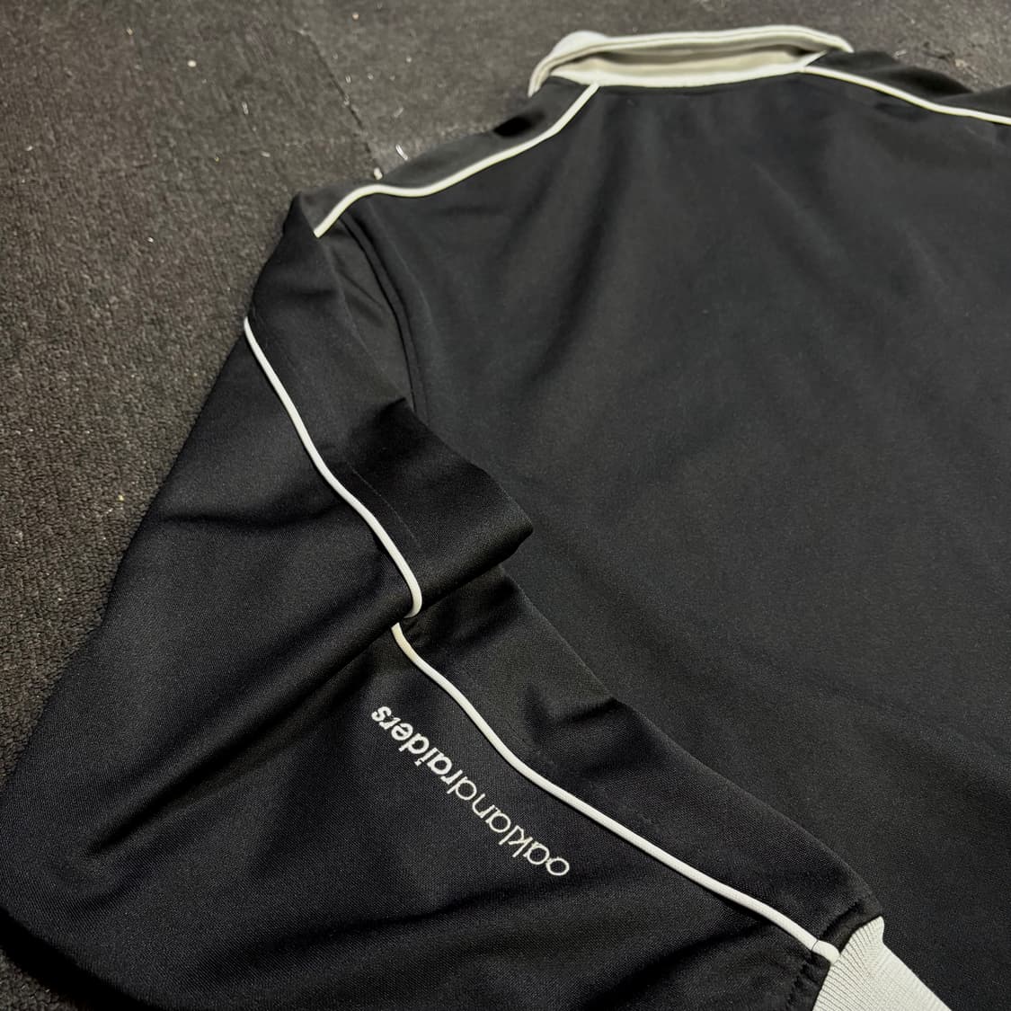 리복 레이더스 60주년 한정판 오버핏 트랙탑 빅로고 져지 2XL 상품이미지8