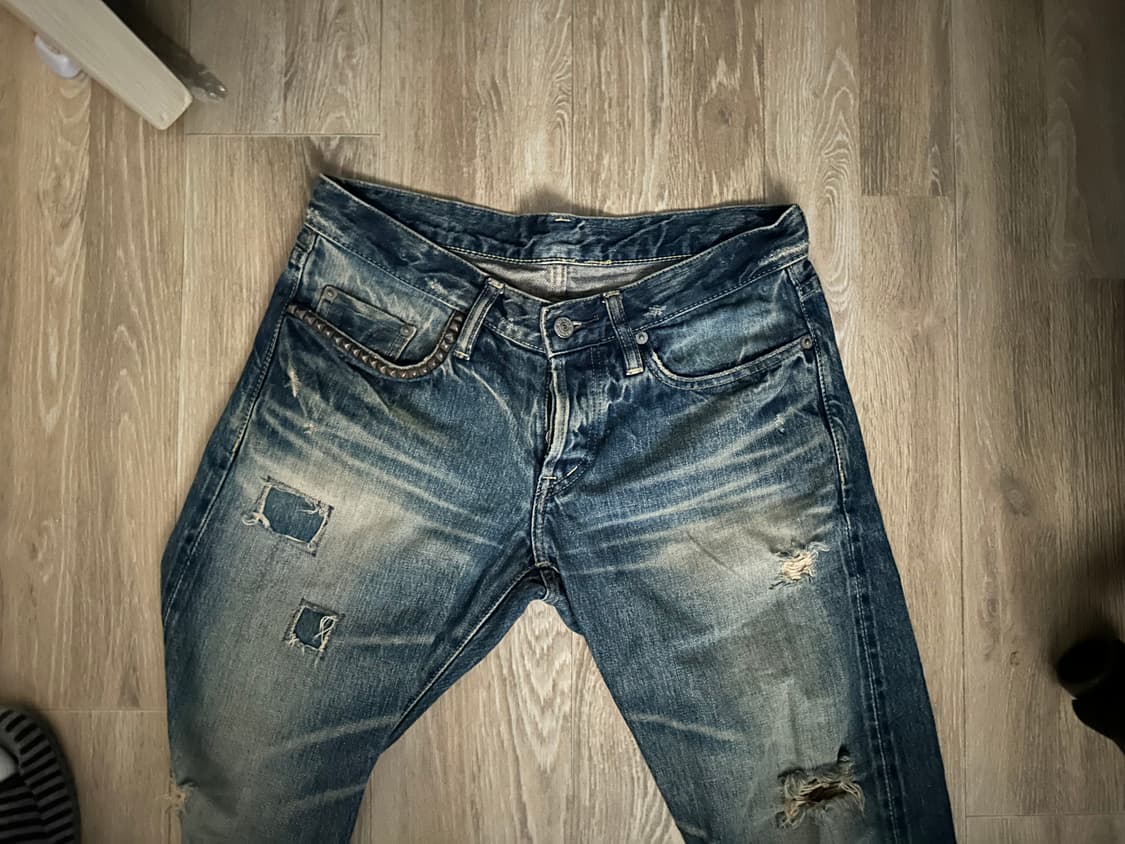 히스테릭글래머 스터드진 30 상품이미지4