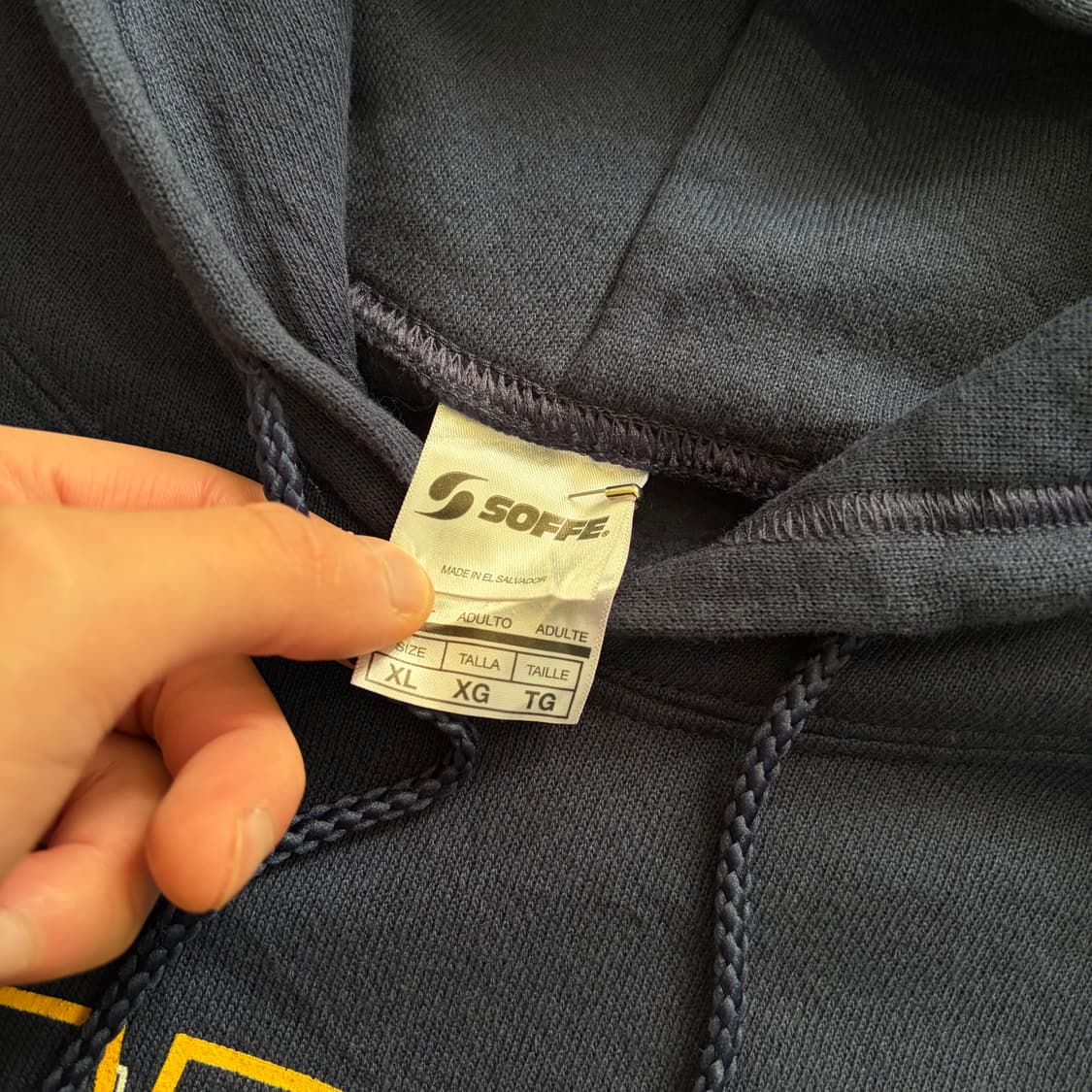 US NAVY USA OG 빈티지 후드티 XL 상품이미지5