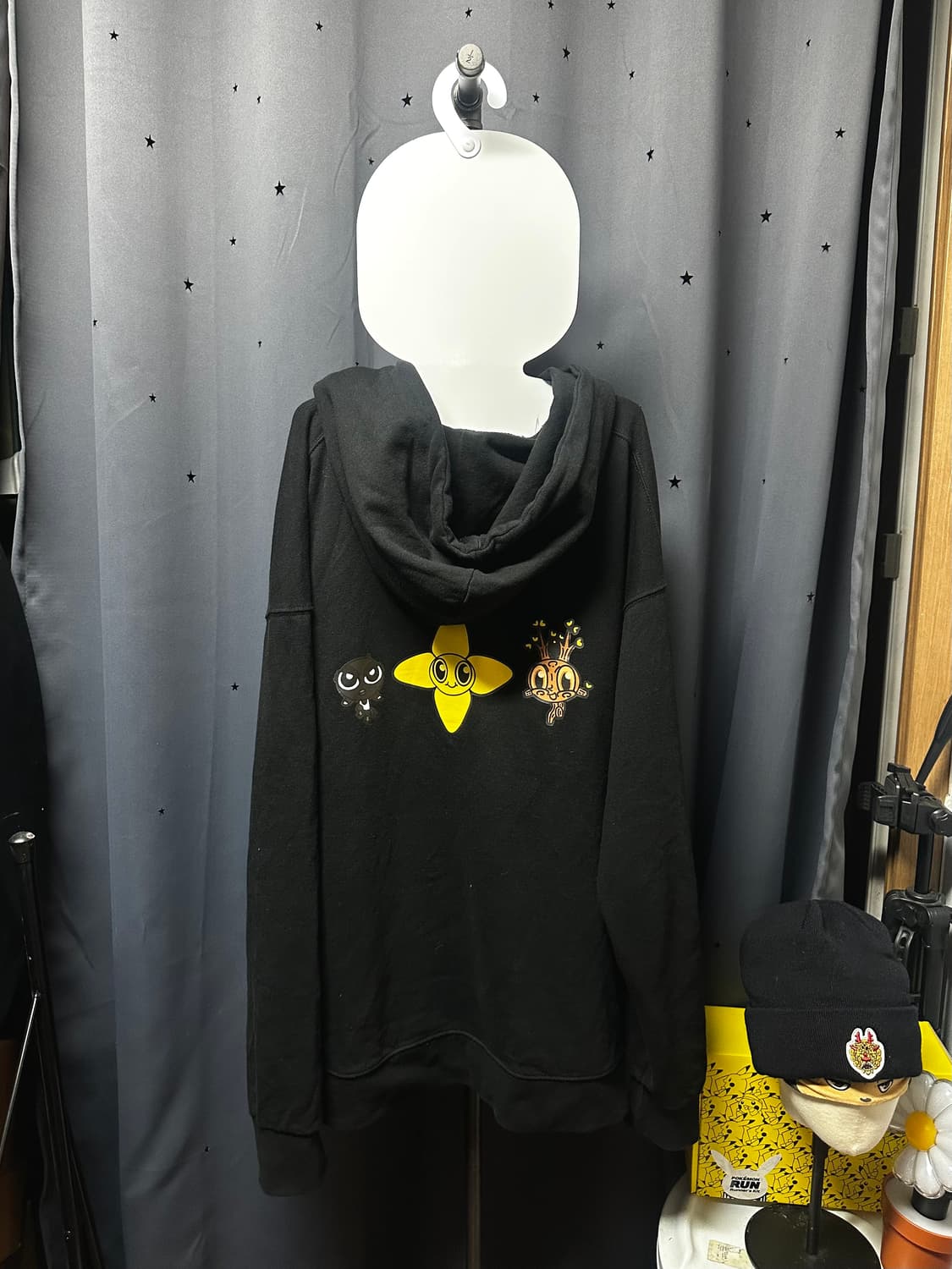 (새상품) 서우르 서우르트리오후드티(검) L, XL 상품이미지1