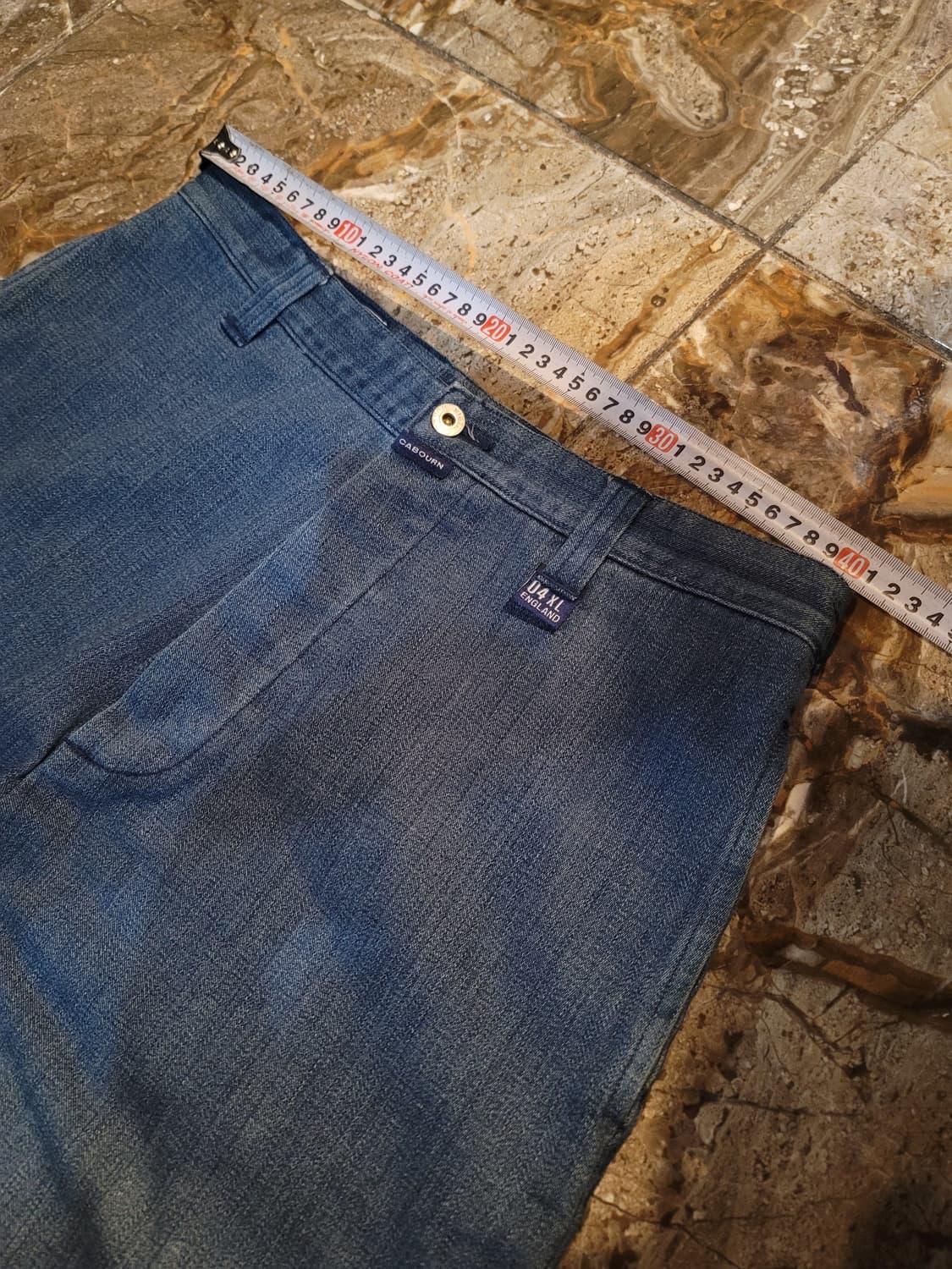 나이젤카본 트라우저 와이드 데님팬츠  상품이미지4