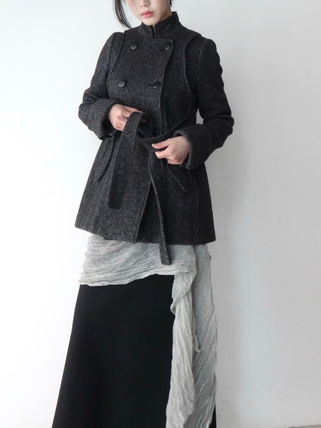 ARMANI EXCHANGE double half coat 상품이미지8