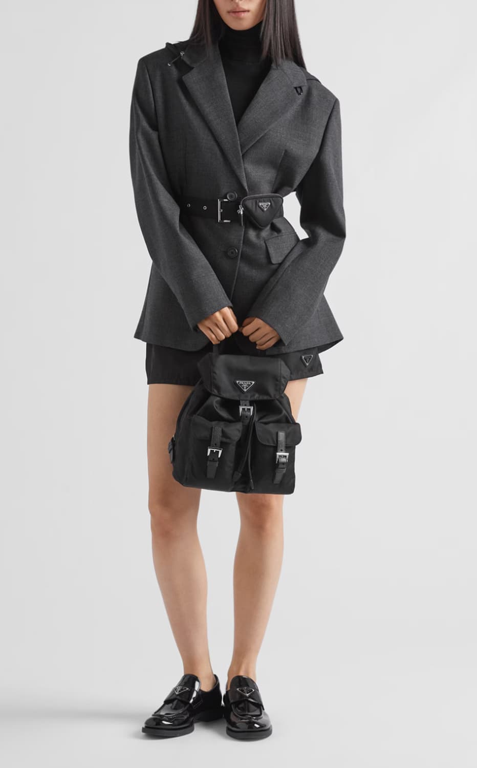 [A+ 정품] 프라다 백팩 스몰 신형 1bz677 상품이미지10