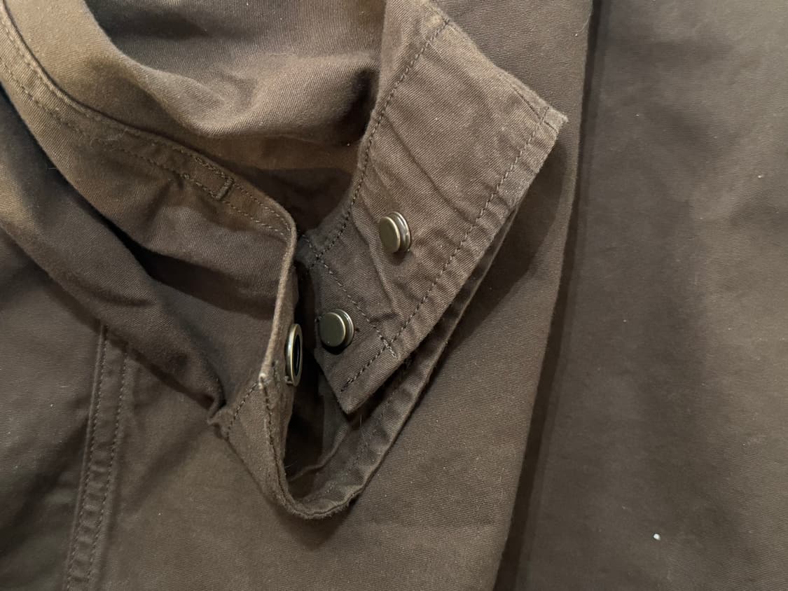 TOCC 티오씨씨 워시드 왁스드 코튼 헌팅 자켓 올리브 3 상품이미지6