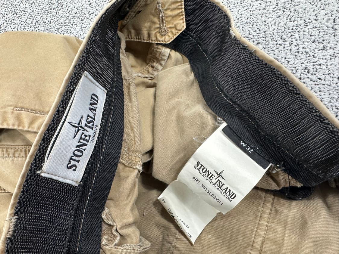 스톤아일랜드 카고반바지 상품이미지4