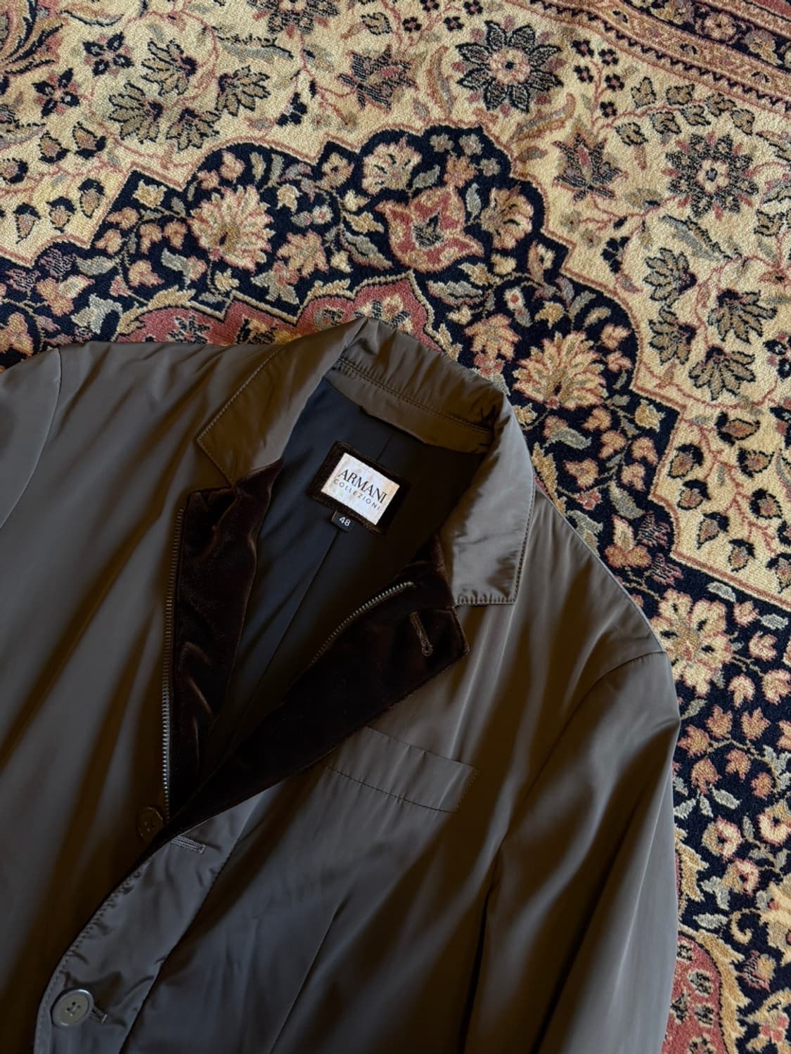 아르마니 벨루어 자켓 남성95 상품이미지5