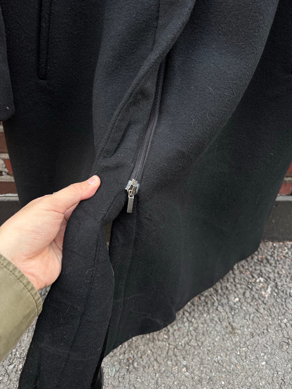 엠포리오 아르마니 투웨이 울 롱코트 상품이미지5