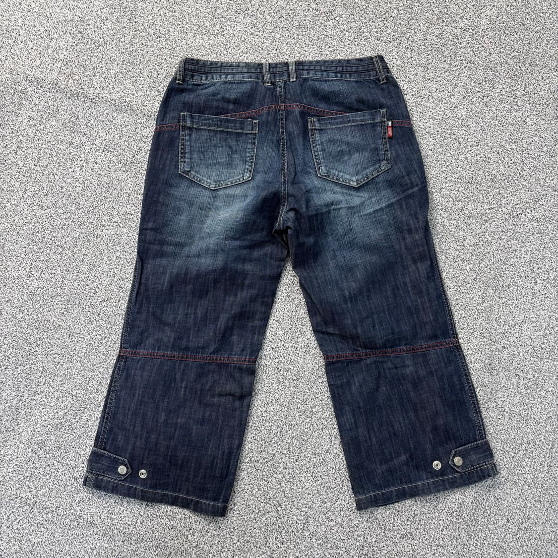 70-94 후부 데님 팬츠 7부 청바지 0312J 상품이미지3