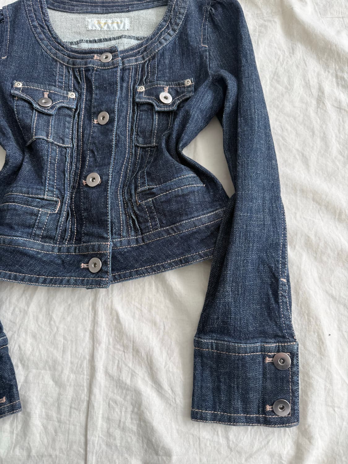 키치 러블리 00‘s 데님 자켓 상품이미지4