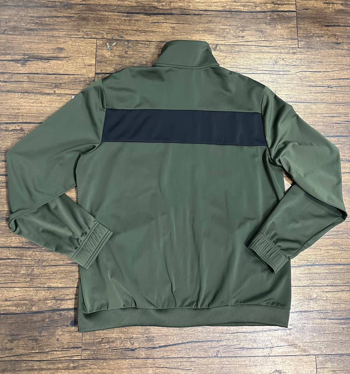 PUMA 푸마 집업 트레이닝 XL 105 카키 배색 자켓 상품이미지3