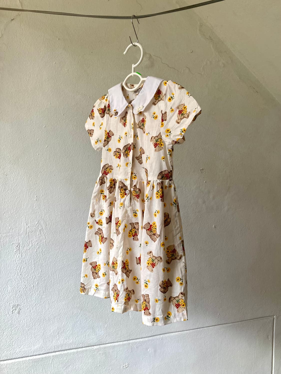 *KIDS* 키즈 곰돌이 카라 원피스 130 상품이미지4