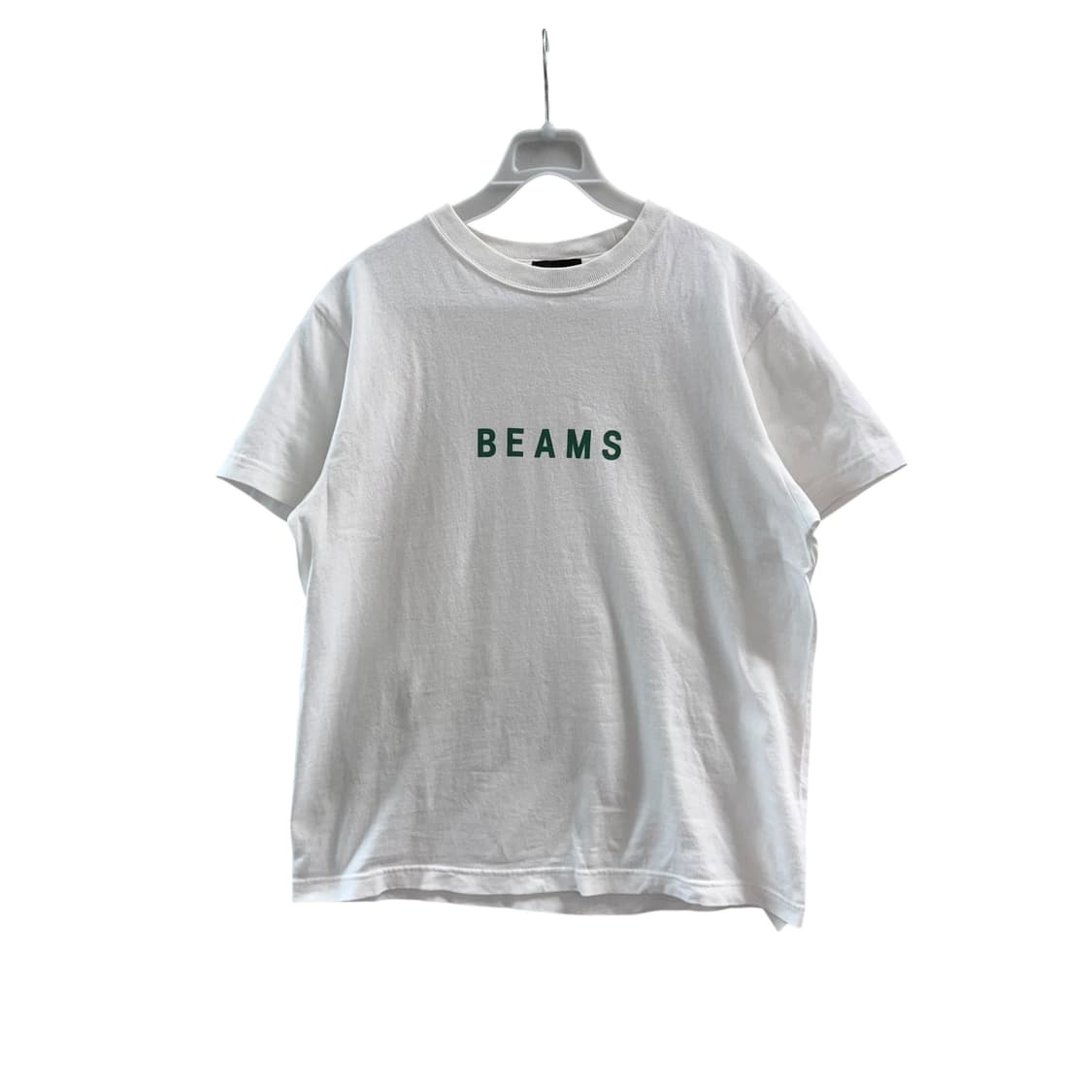 [S] 빔즈 화이트 반팔티셔츠 상품이미지3