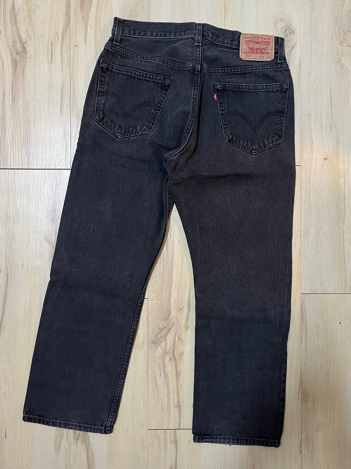 리바이스 505 블랙 (멕시코) 상품이미지3