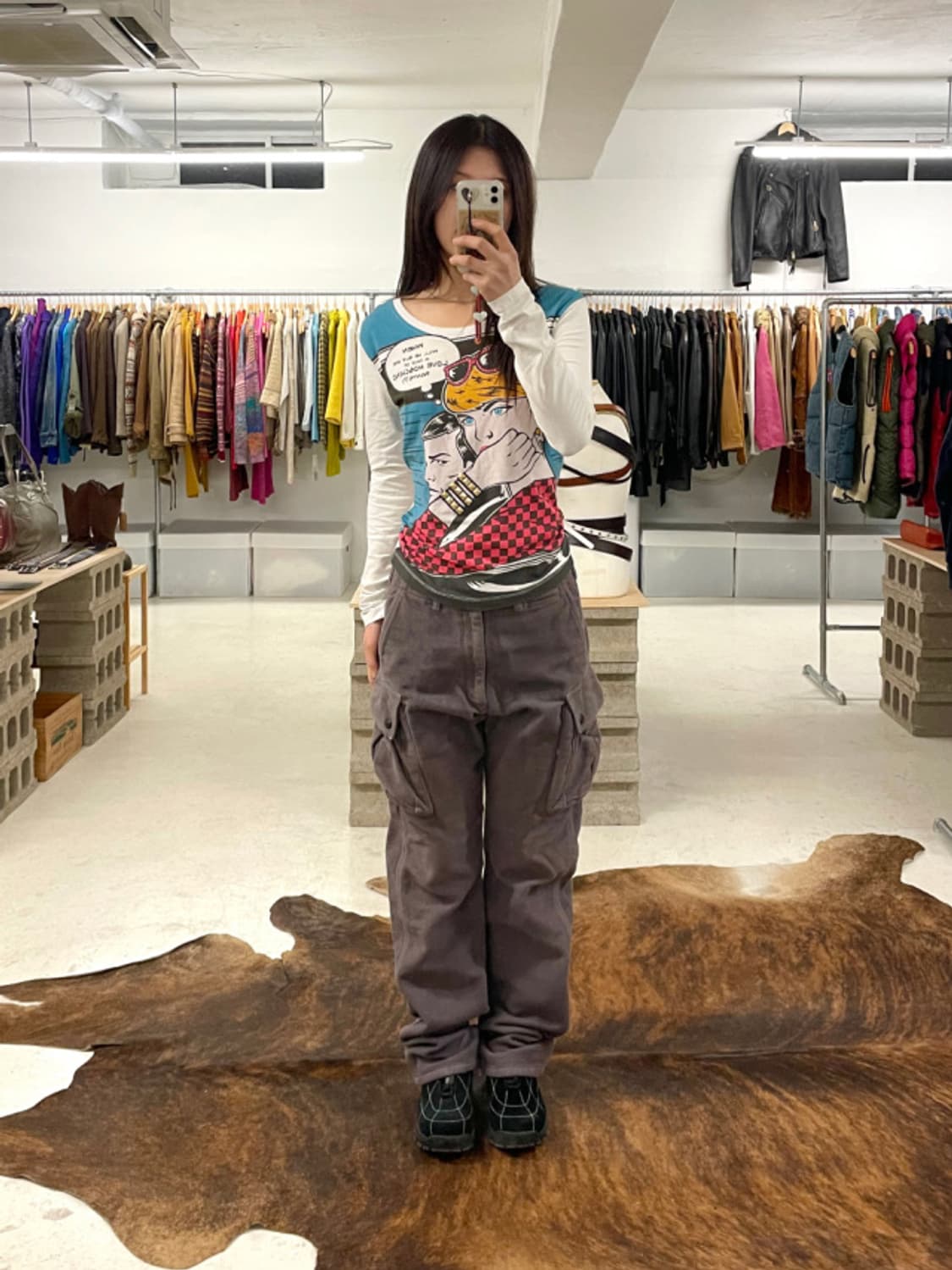 POST OVERALLS fleece cargo pants 후리스 팬츠 상품이미지2