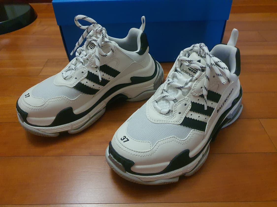 발렌시아가  아디다스 트리플S 37사이즈 상품이미지2