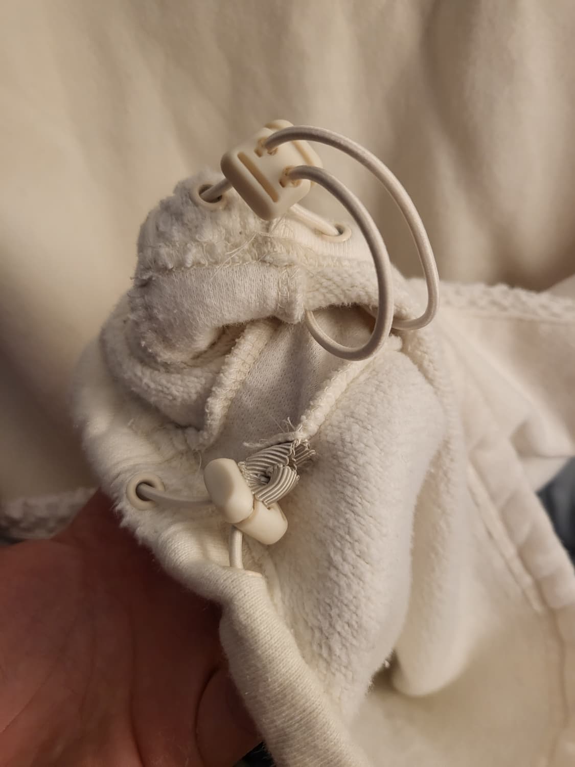 엑슬림 하프집업 아이보리 2사이즈 상품이미지6