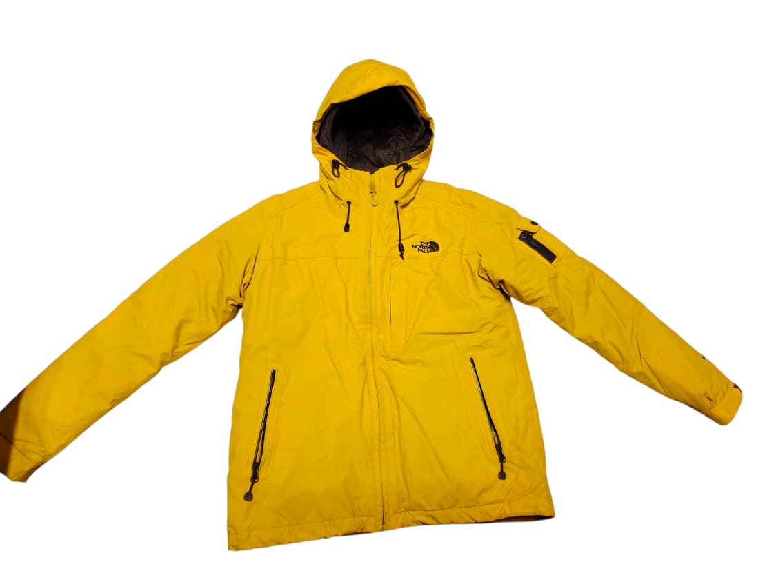 [노스페이스] 색감 깡패 머스타드 하이벤트 방수 후드 패딩 95 (실측여 상품이미지1