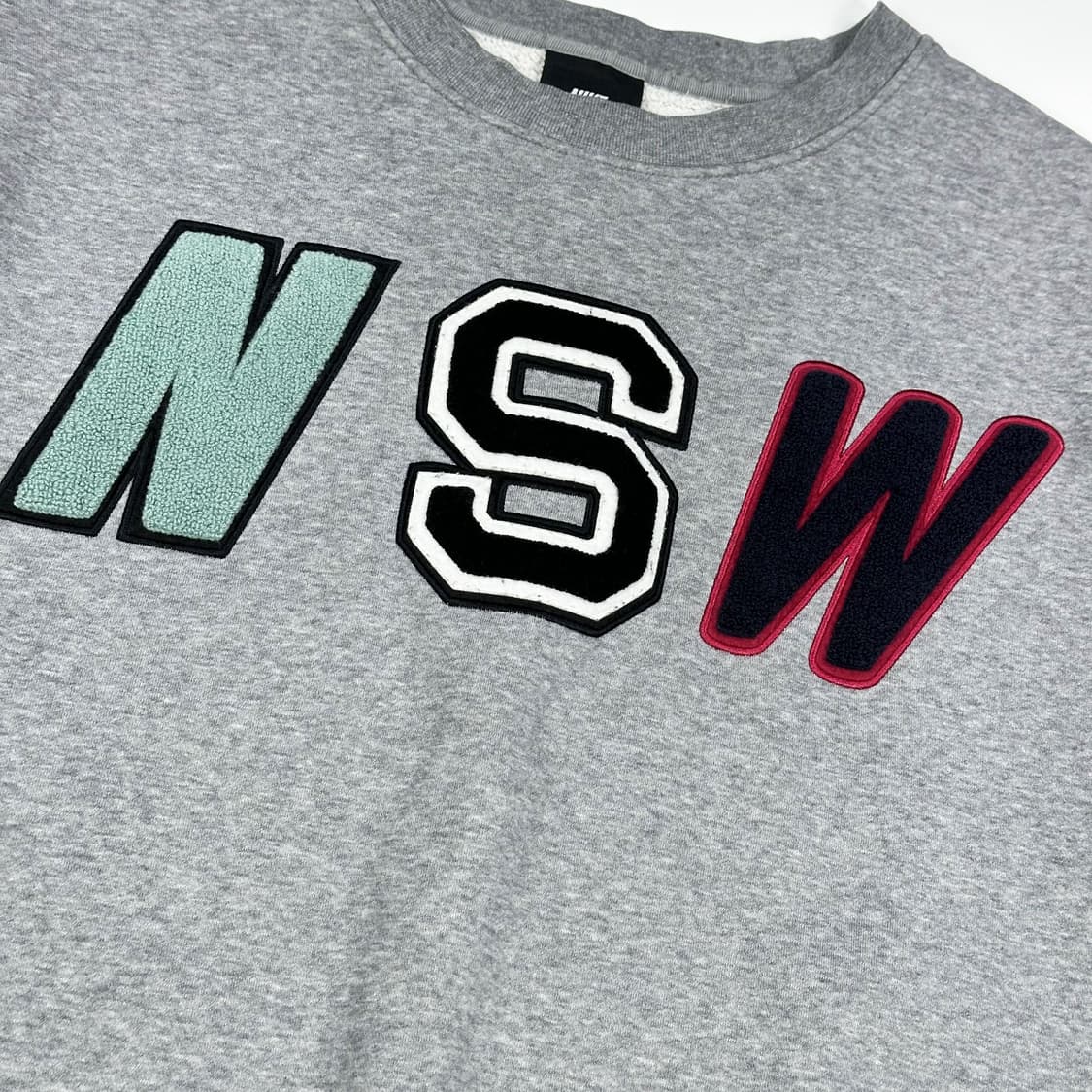 나이키 nsw 빅로고 그레이 맨투맨 (XL) 상품이미지3