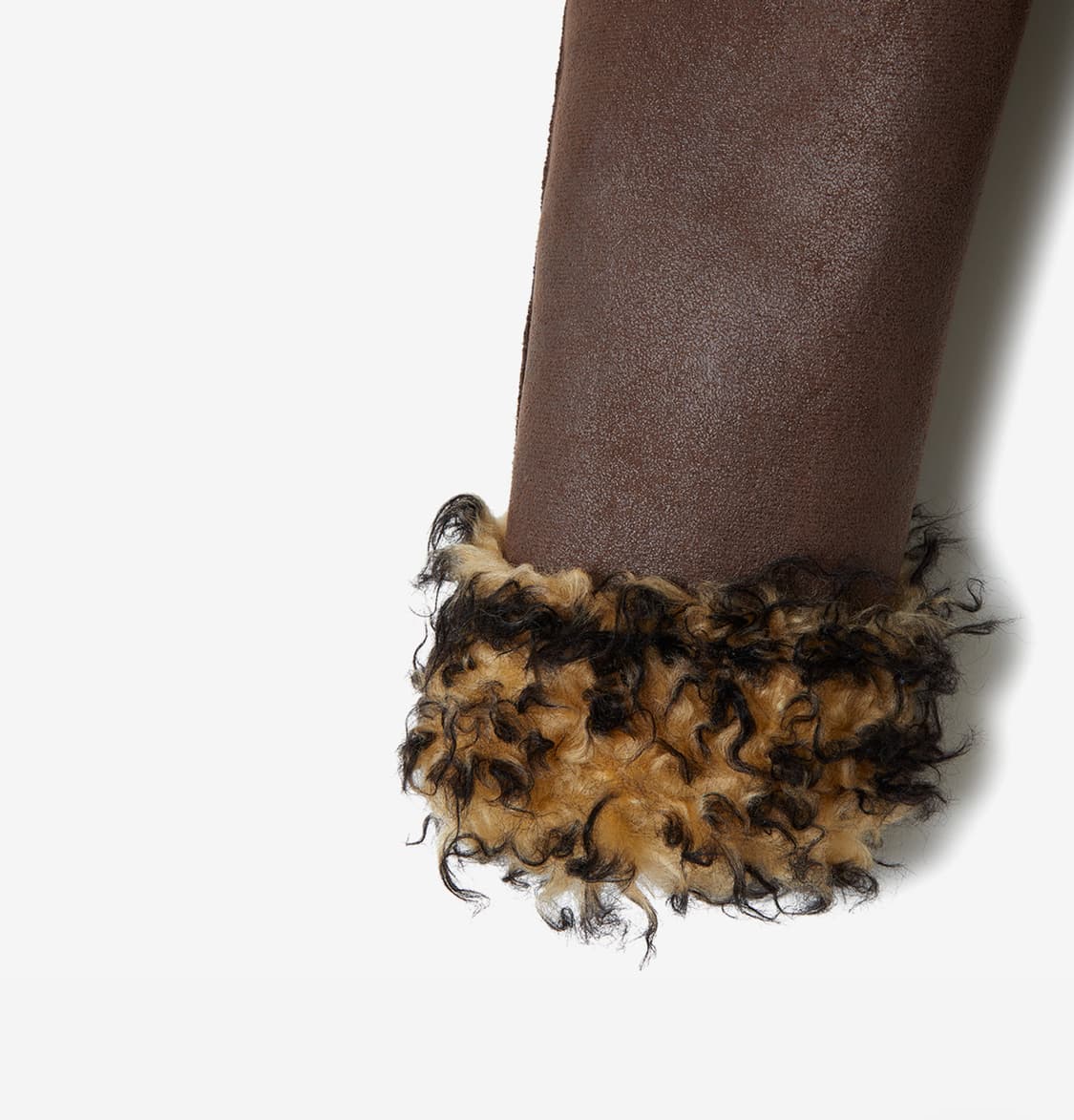 Perverze 리버시블 비건레더 무스탕 상품이미지4