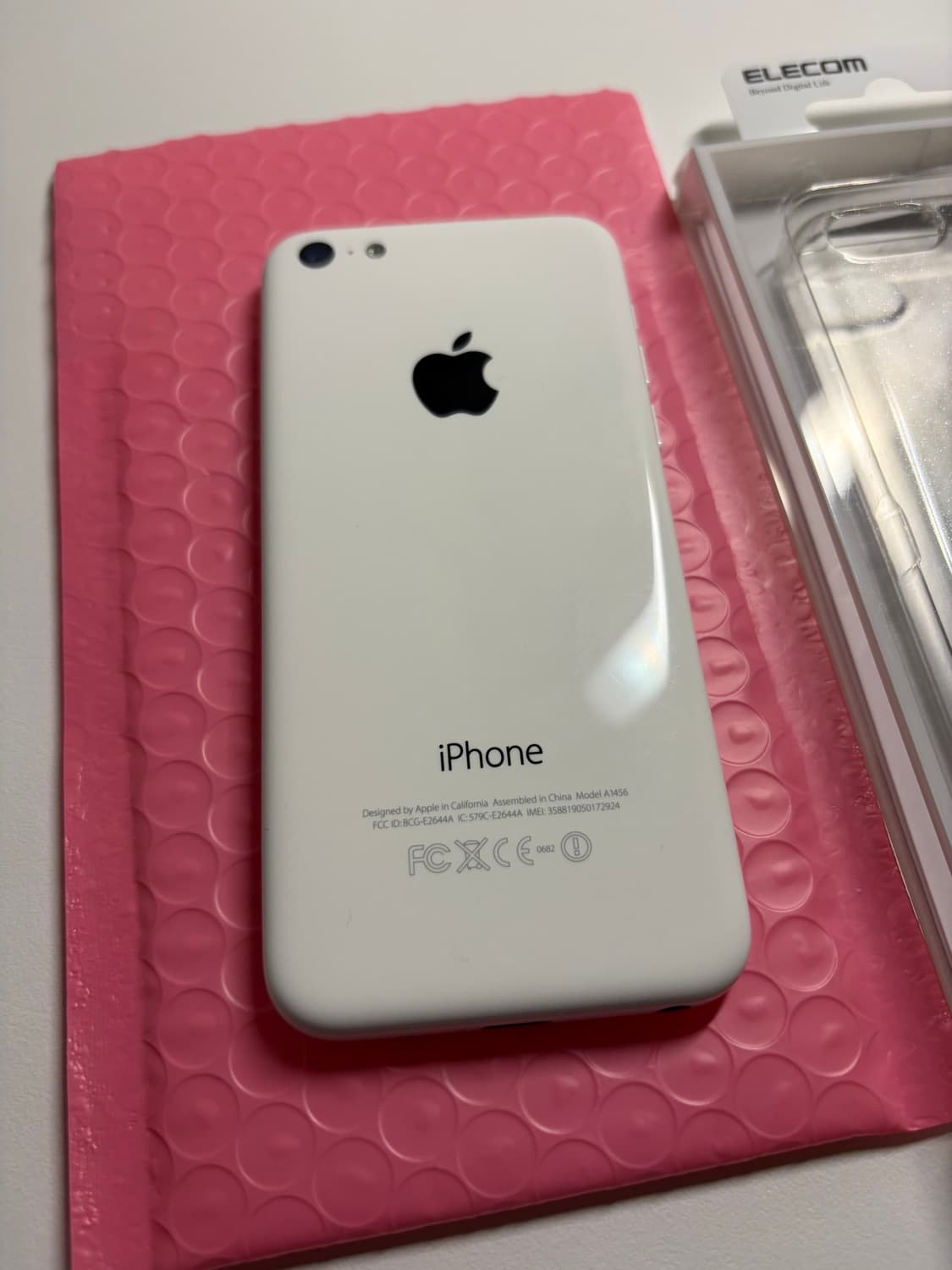 [5월6일 발송확정] 아이폰 5c 화이트 16기가 #2924 신품수준 상품이미지1