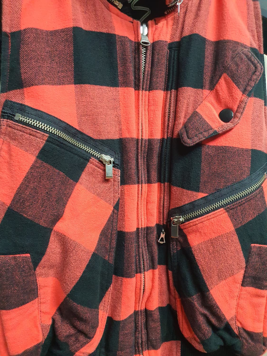 재패니즈 빈티지 리버시블 멀티조끼  상품이미지2