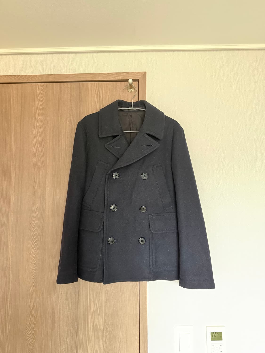 CABANE DE ZUCCA 주카 피코트 네이비 상품이미지2