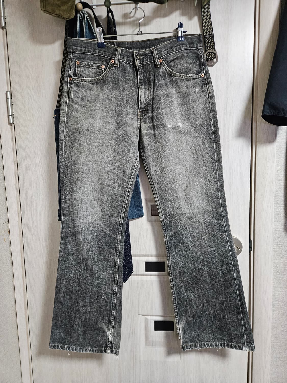 00 jp Levi's 517 블랙진 리바이스 부츠컷 33 상품이미지1