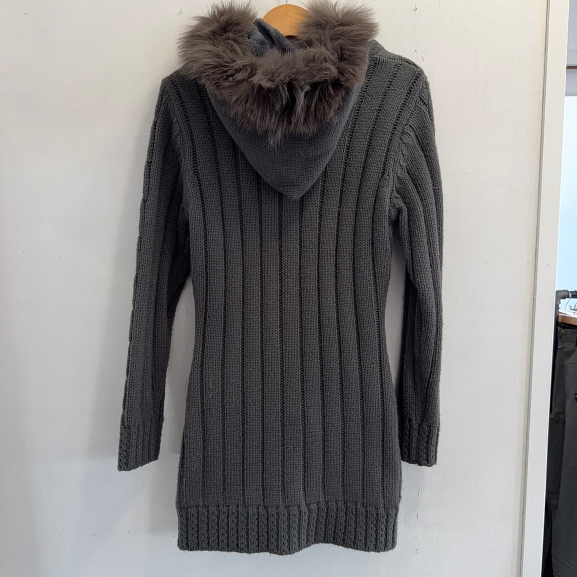 빈티지 니트 롱 가디건 상품이미지3