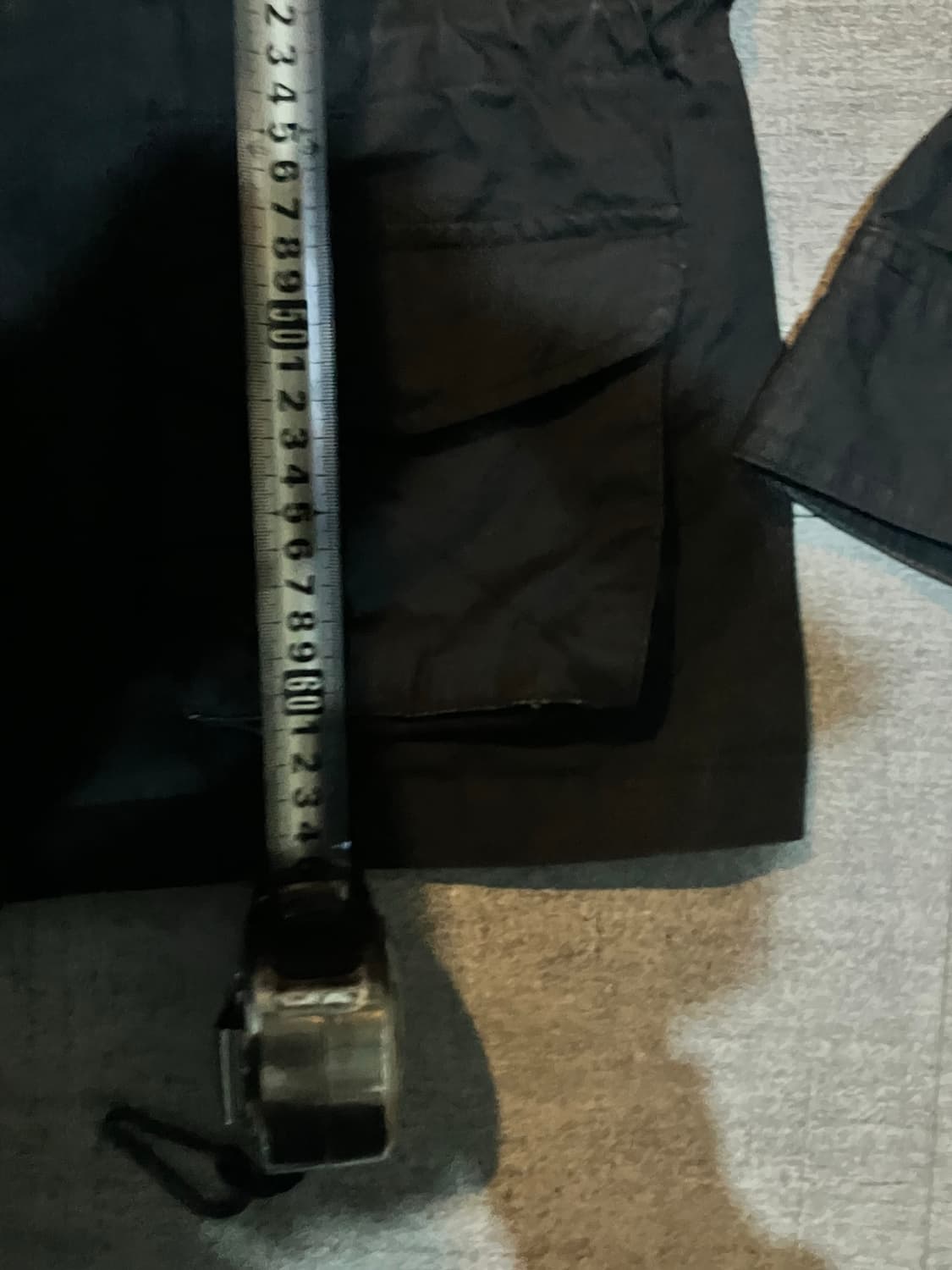 일본빈티지 Lively 핀터깔y2k 올드스쿨스트릿 견장 사파리자켓 블랙 상품이미지3