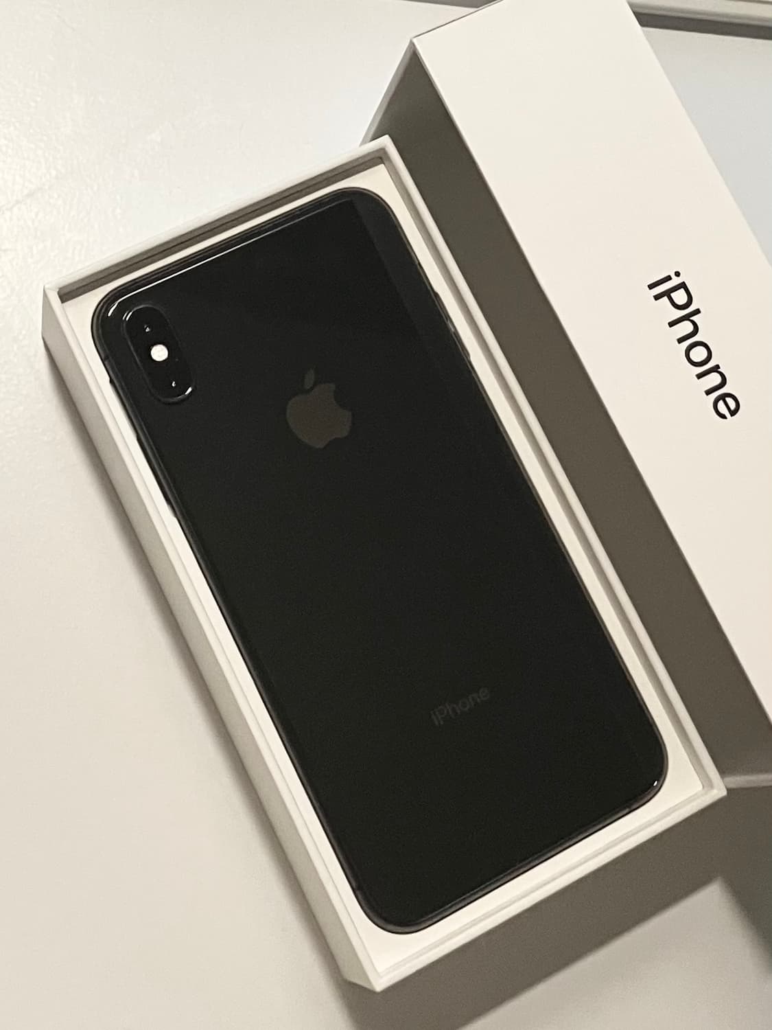 아이폰 Xs max 256 스페이스 그레이 배터리 96% 블랙 리퍼 상품이미지1