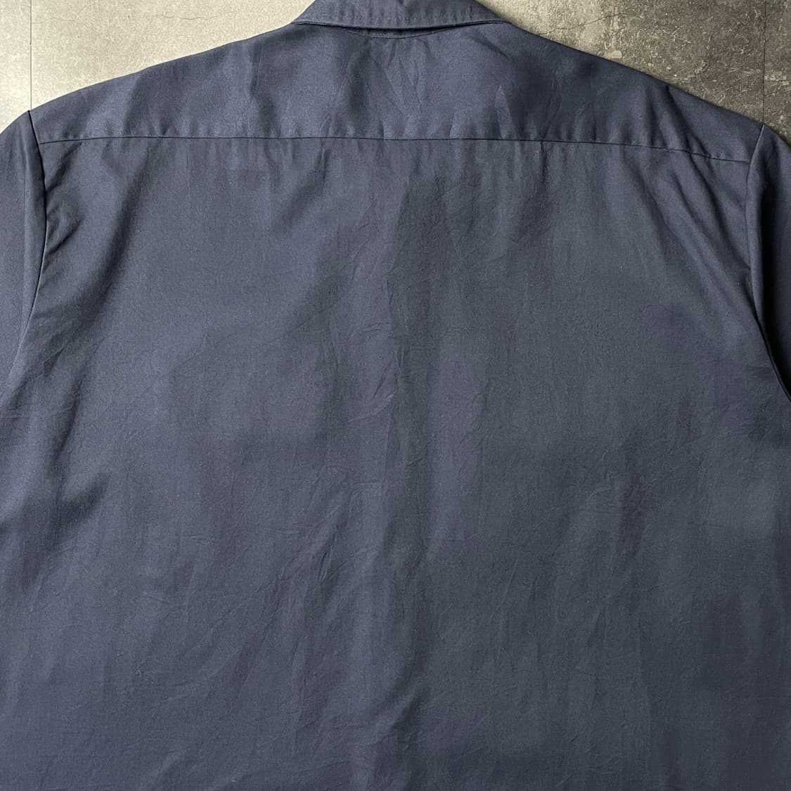 DICKIES 디키즈 빈티지 네이비 플랩포켓 반팔 워크셔츠 A01018 상품이미지8