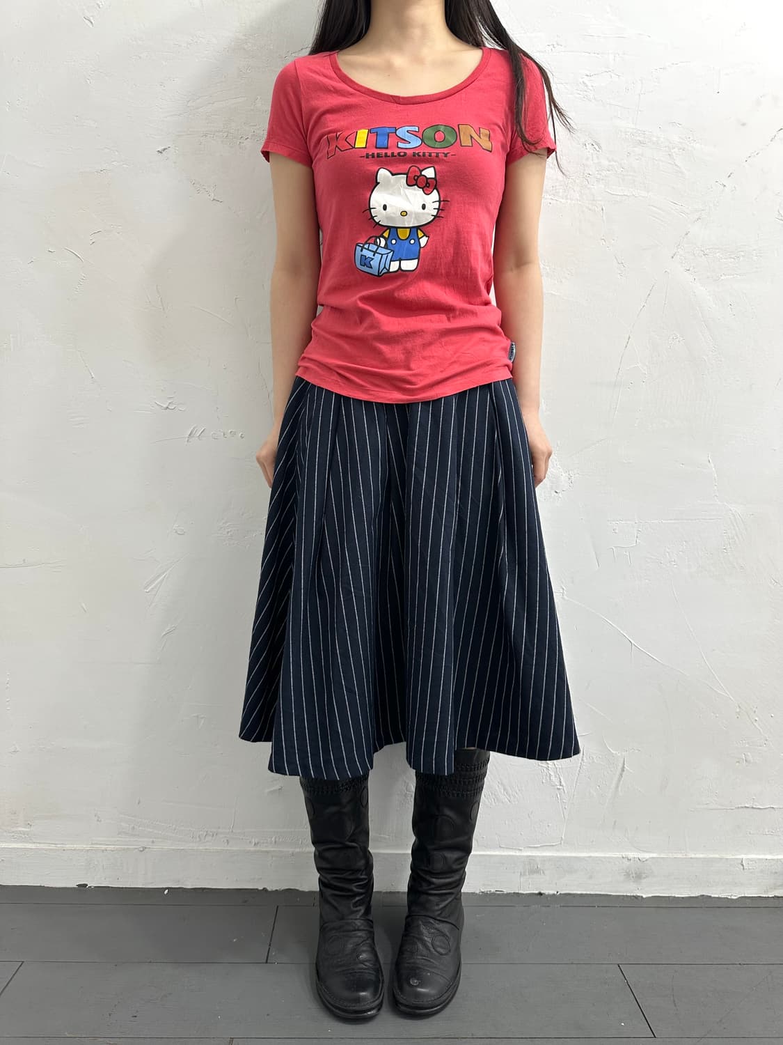 Lowrys farm stripe skirt 상품이미지4
