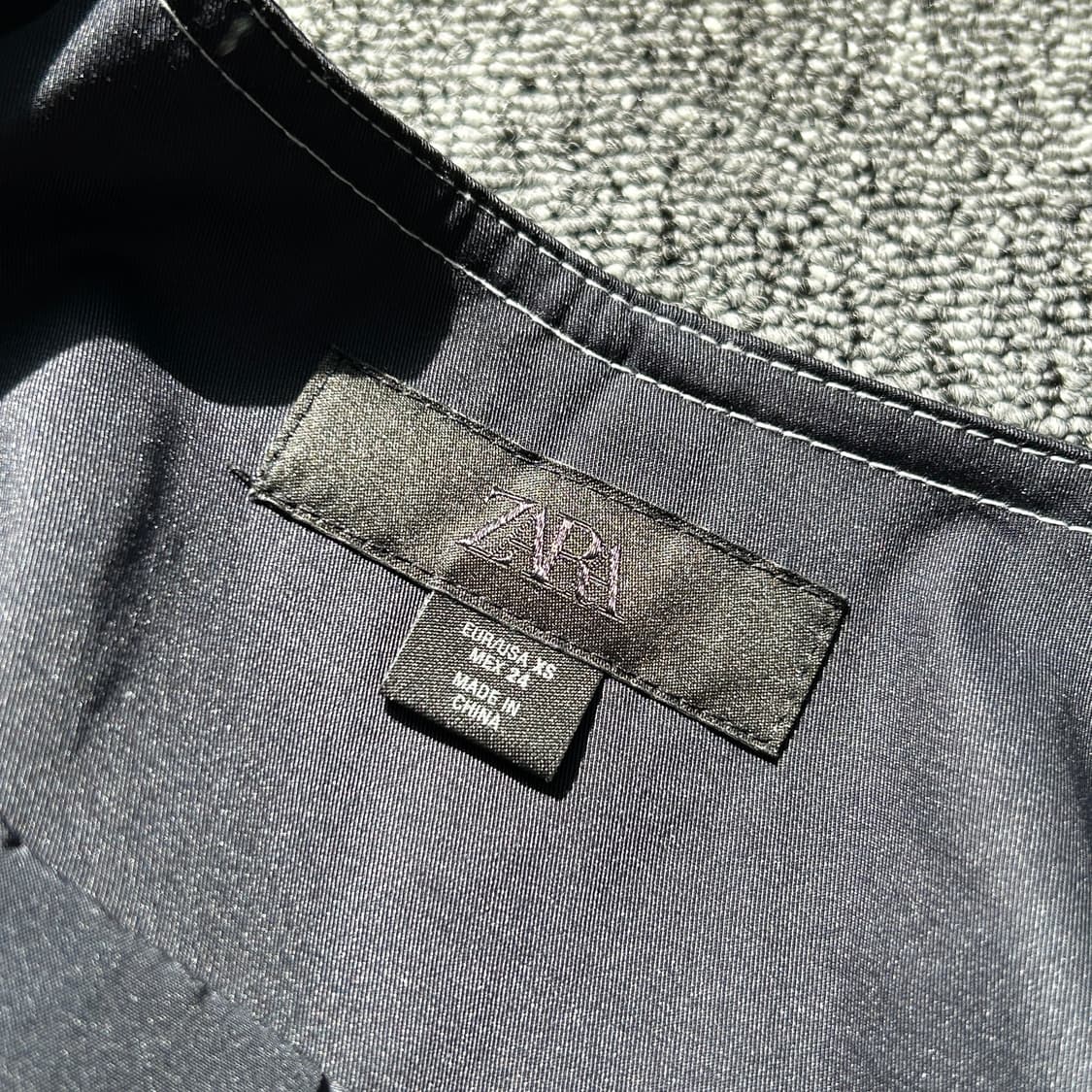 자라 워터 리펠런트 크롭 스티치 자켓 상품이미지6