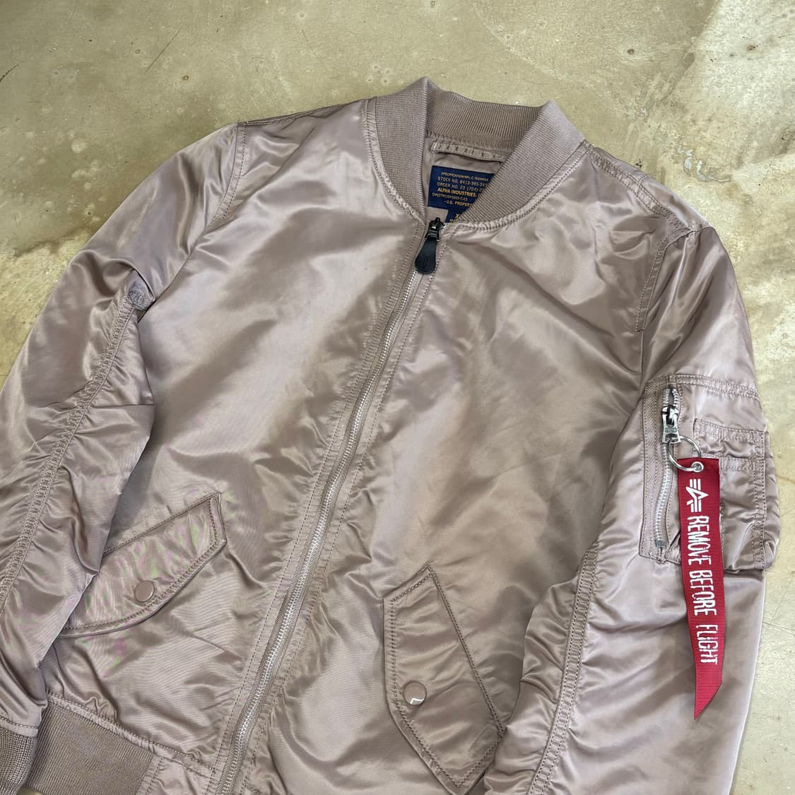 XS 알파인더스트리 MA-1 플라잉자켓  상품이미지1