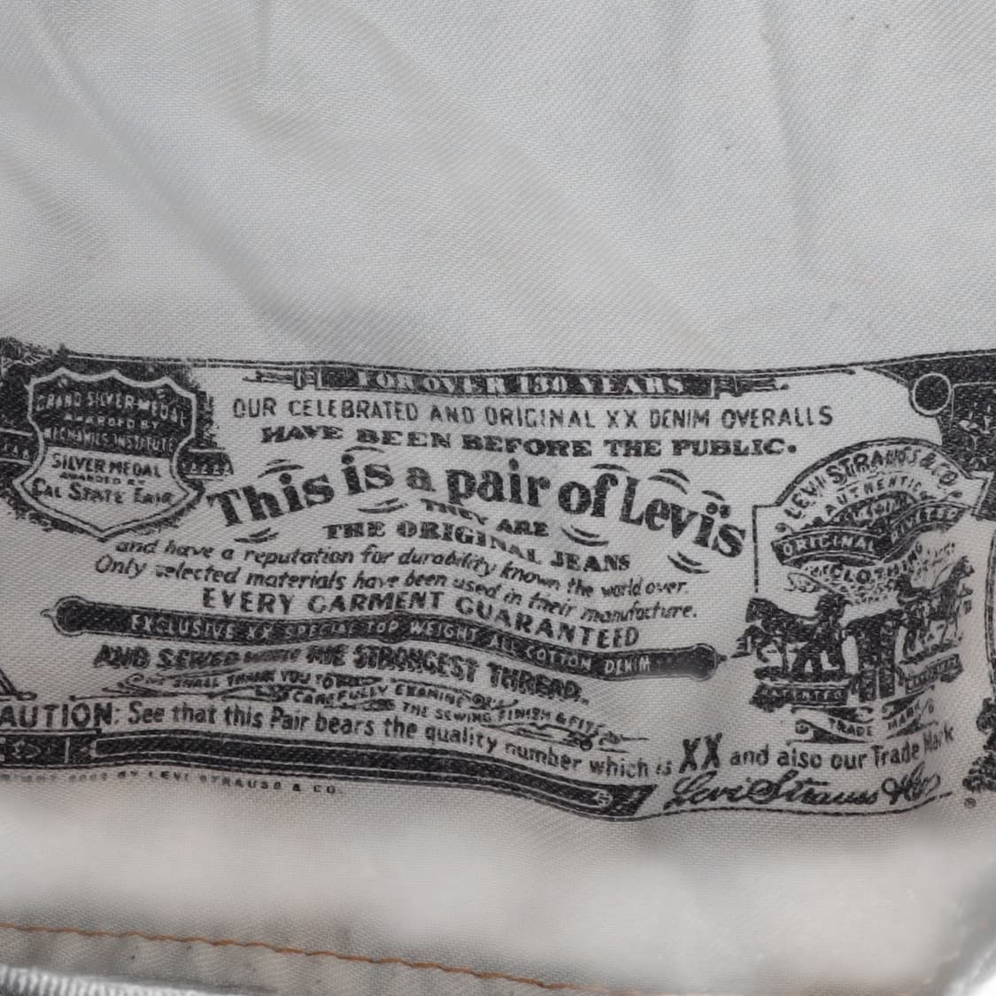 리바이스 501 오리지널 진 데님팬츠 상품이미지8