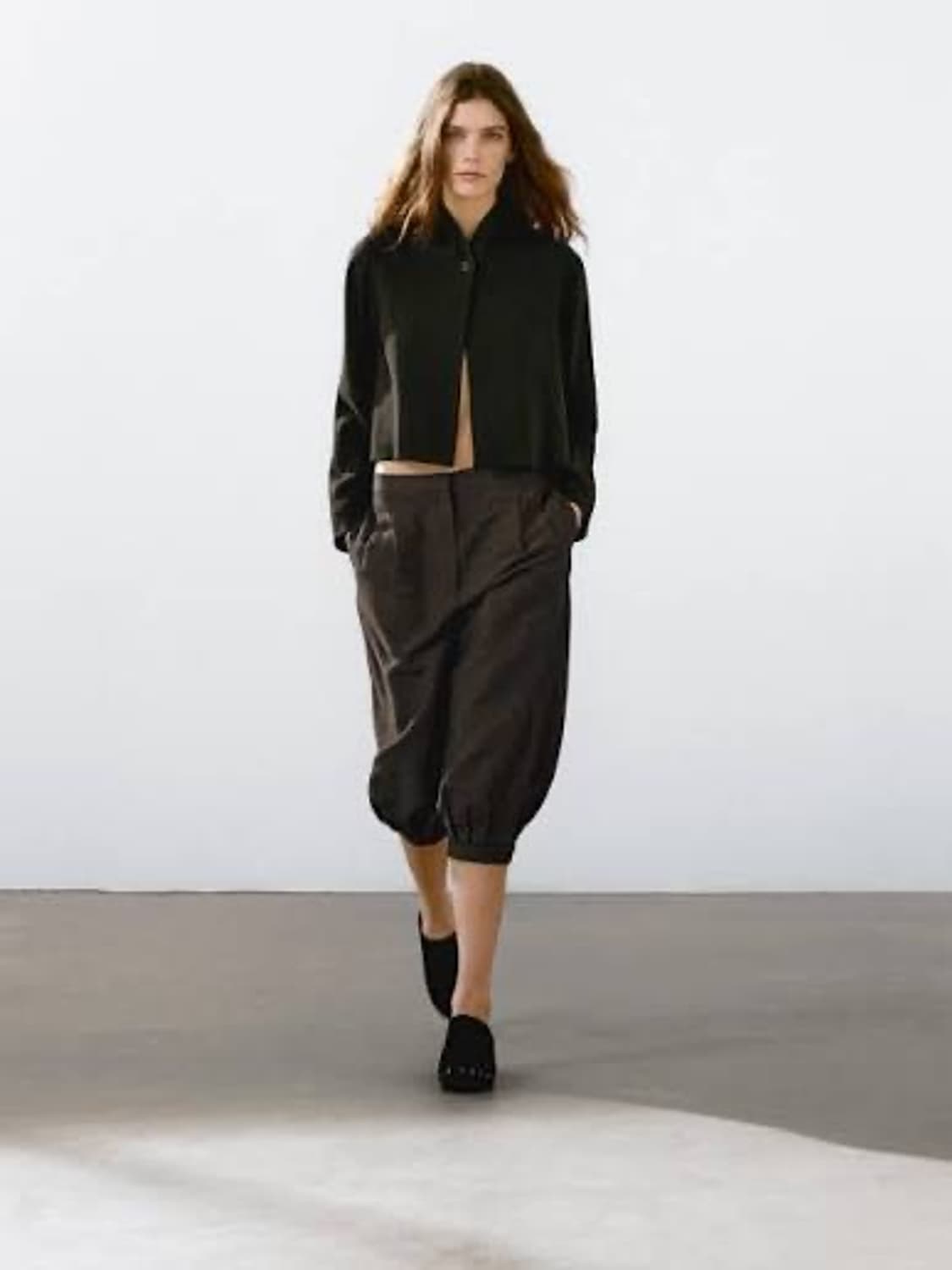 마시모두띠 린넨 벌룬 카프리 팬츠 상품이미지2